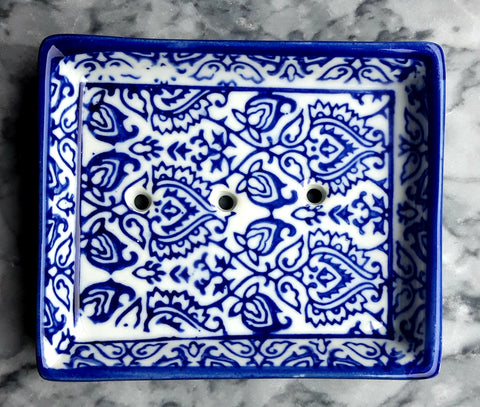 blaue Keramikseifenschale Österreich